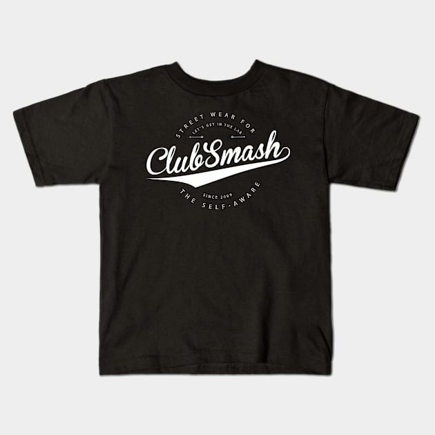 Club Smash Options Kids T-Shirt by meganjuliaphotography